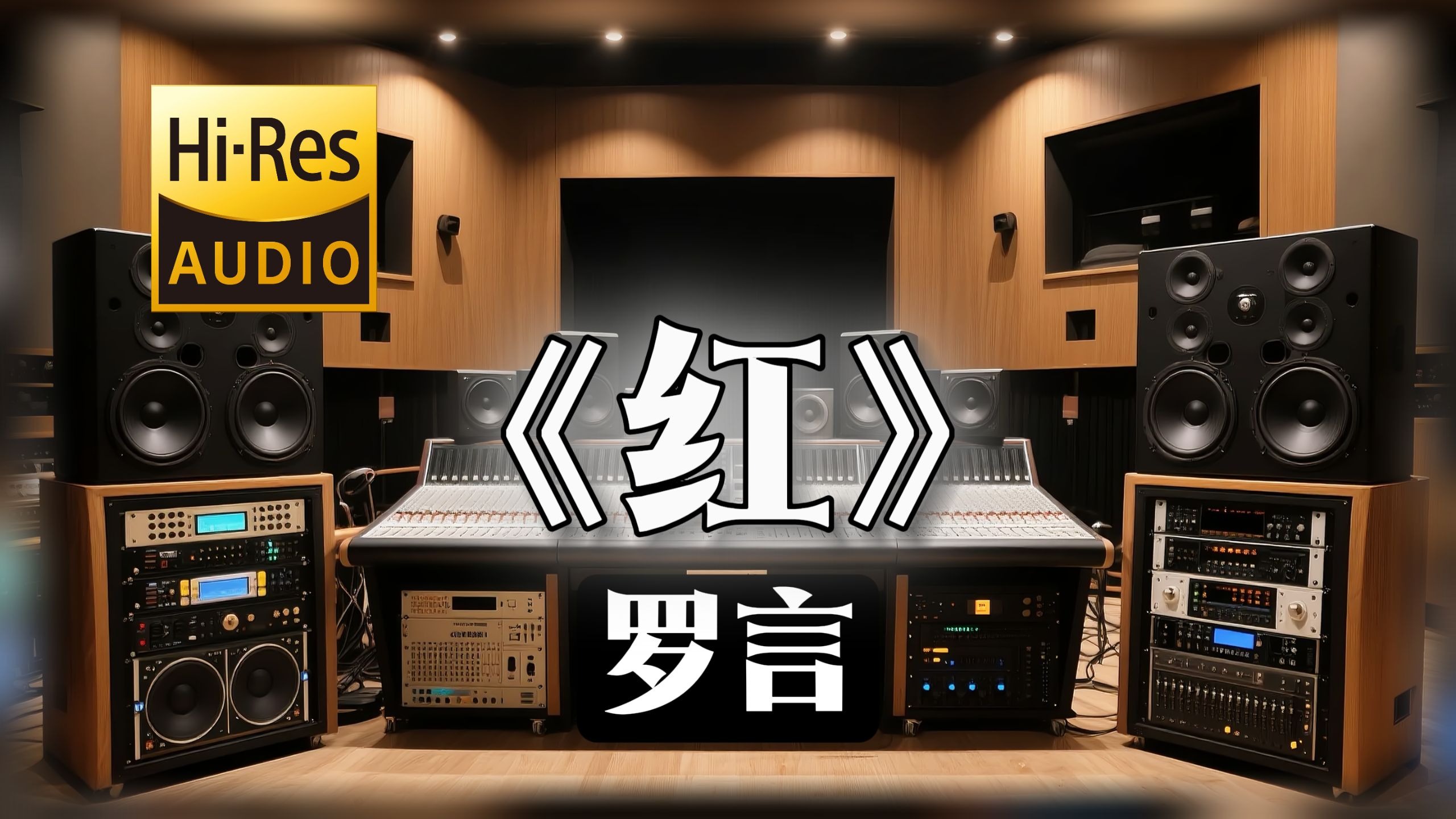 【??-???无损音质】｜《红》- 罗言 -‘爱上了一个人眼睛不说谎’