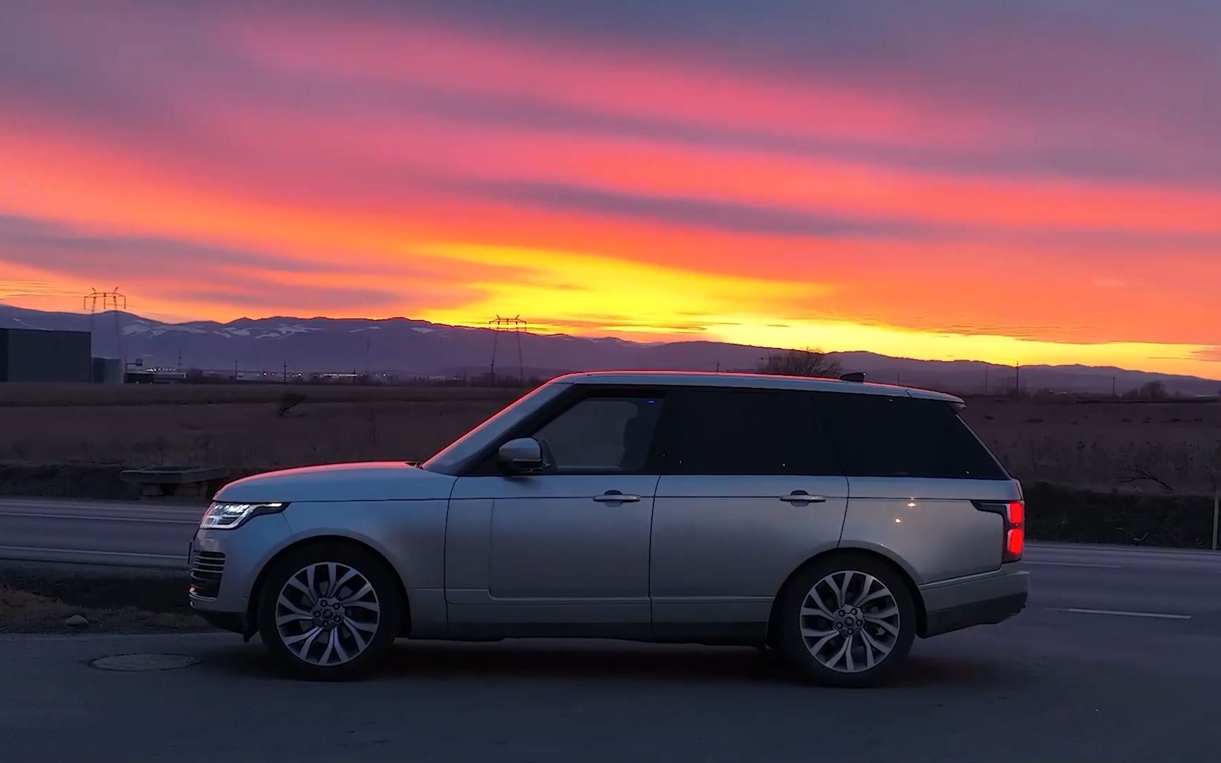 evlskillz雪地体验路虎揽胜行政vogue豪华suv2020款