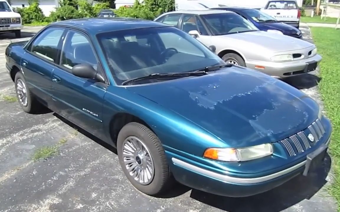 【驾驶舱前移】1996款克莱斯勒君王 3.3l v6 评测&启动