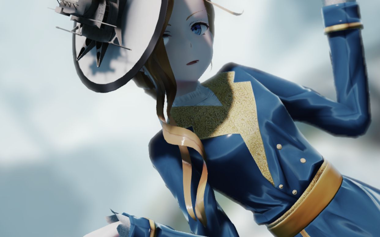 【碧蓝航线mmd/胡德】pizzicato drops