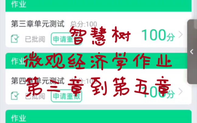 智慧树/知到APP微观经济学课后答案(35章)哔哩哔哩bilibili