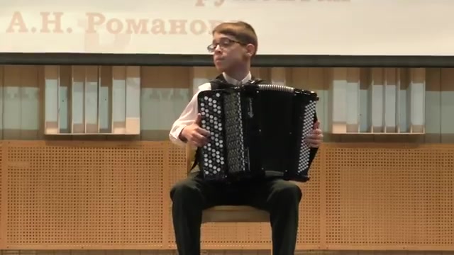 [图]Конкурс имени А.Н. Романова 2019 Шелудченко Артём, 13 лет (баян) Новосибирск