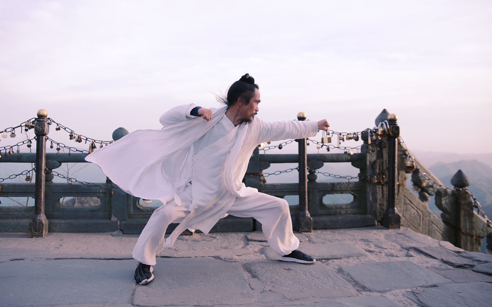 自信因为足够强武当袁师懋道长开练吧