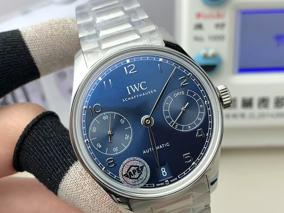 万国葡萄牙七日链钢带版葡七腕表