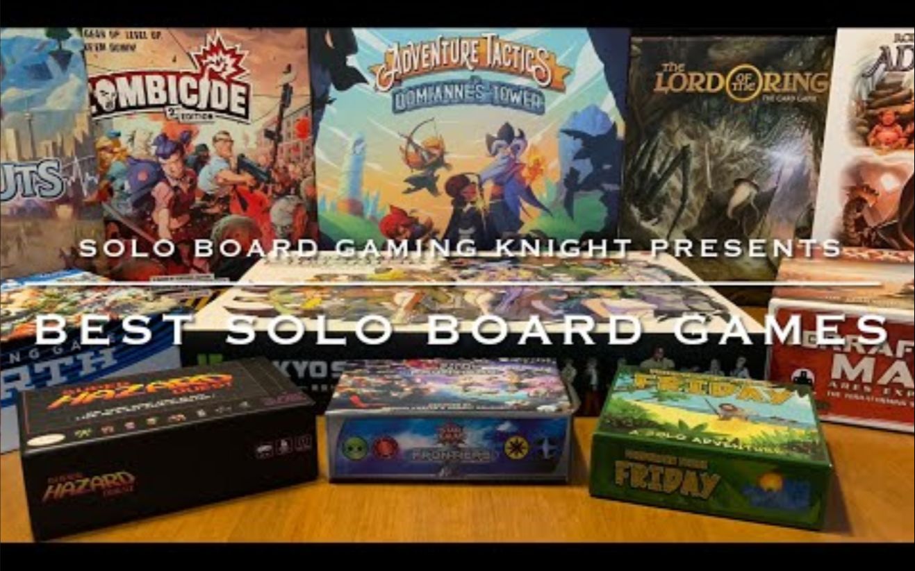 十大单人桌游 Favorite Solo Board Games Updated  Top 10 Solo Board Games哔哩哔哩bilibili