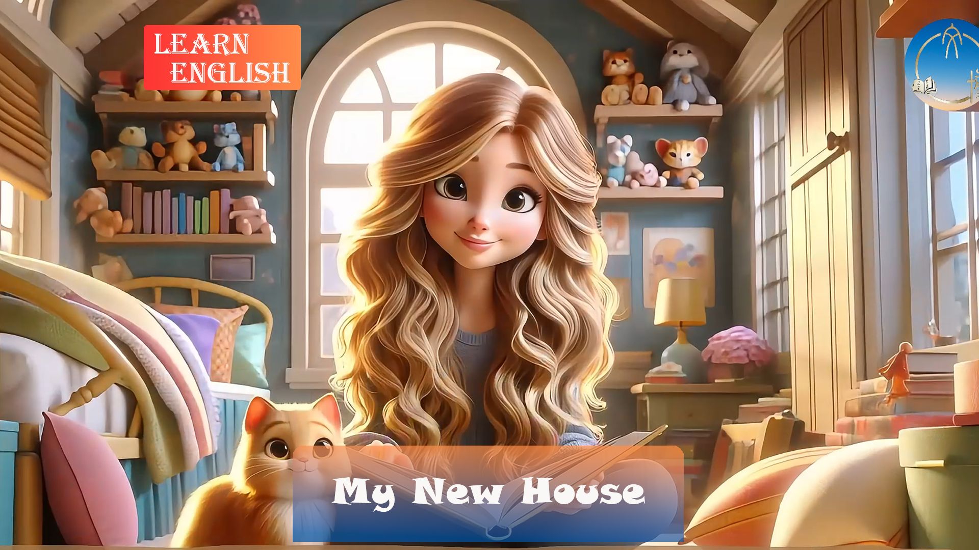 [图]My New House - Learn English through Stories！