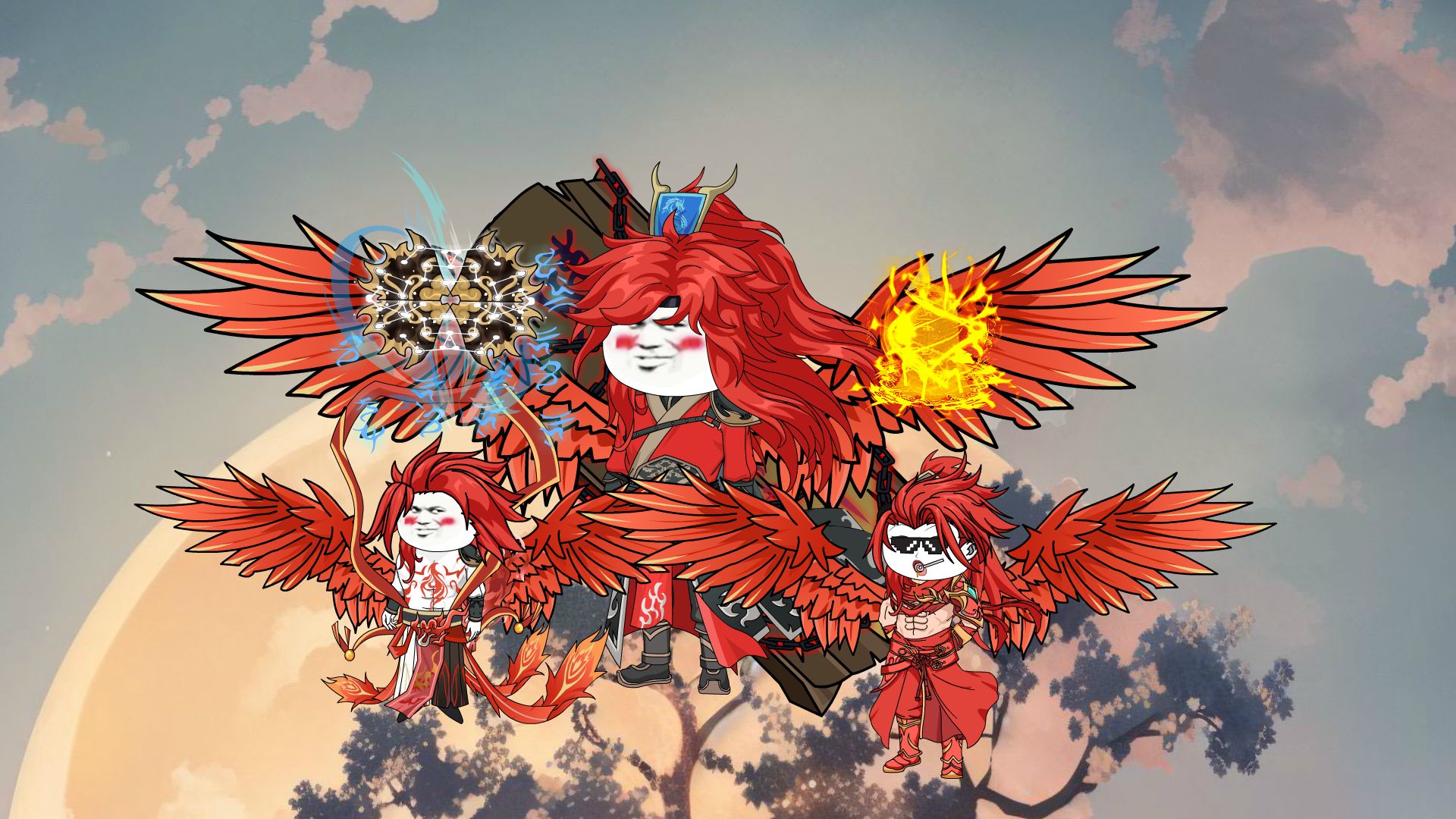 洪荒新版三足金乌