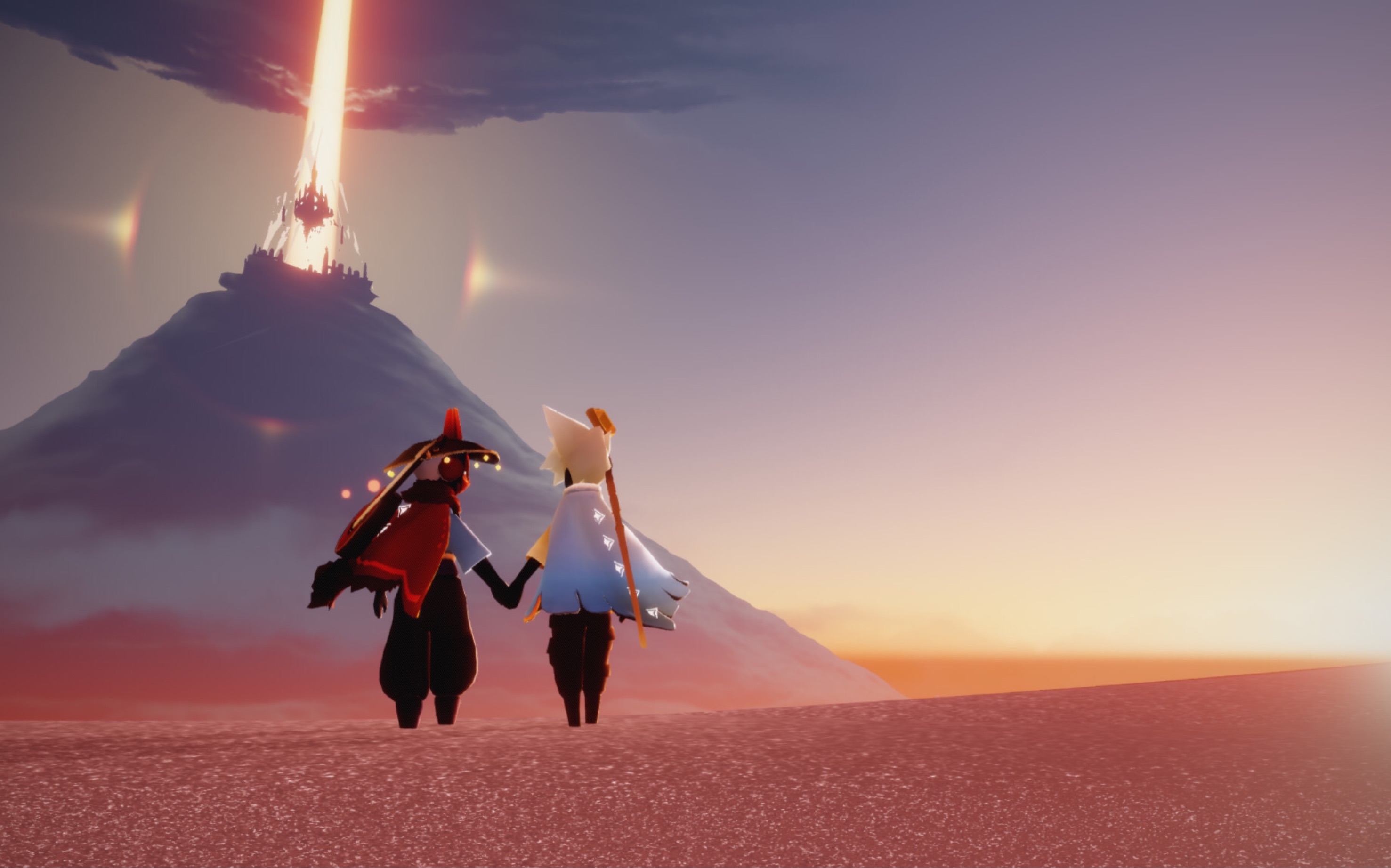 【北枭/撒野】《光遇》 希望我们能像对方一样勇敢_哔哩哔哩 (゜-゜)