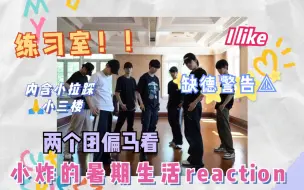 Download Video: 【缺德reaction】时隔一年又见到的《小炸暑期生活》两个团偏马一起看物料