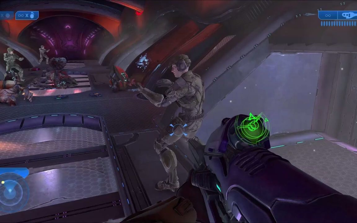 如果士官长在尸脑兽关卡不去救陆战队会怎么样