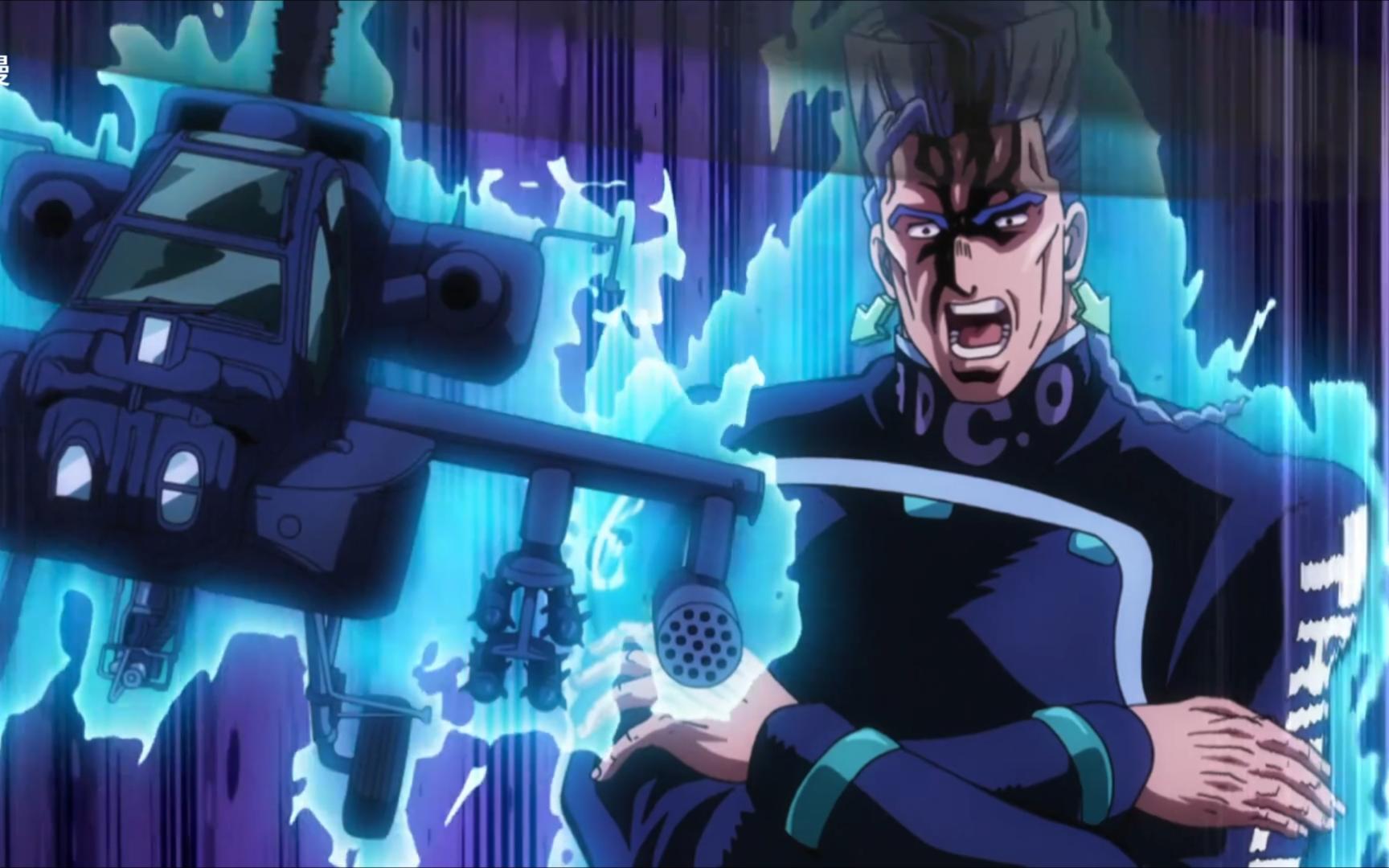 【jojo动漫和真人版对比】疯狂钻石vs极恶中队