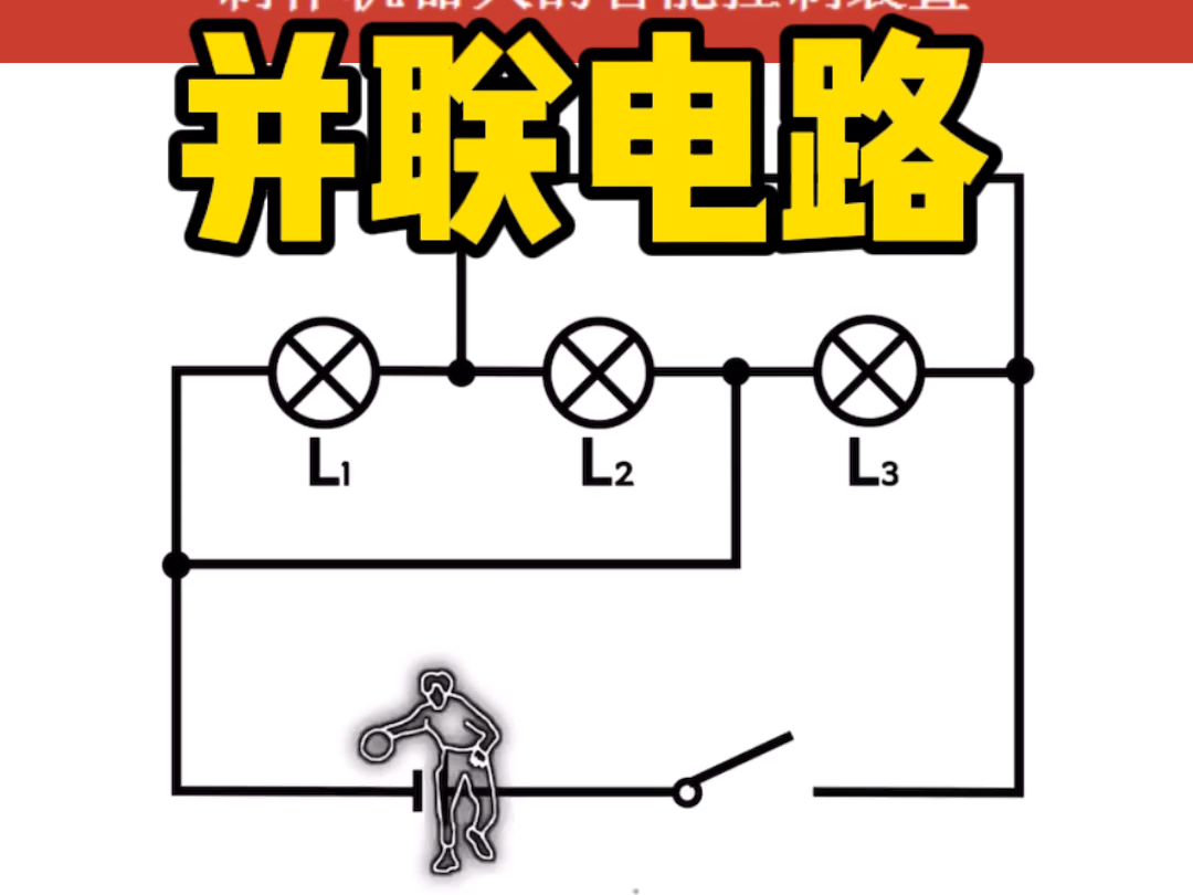 物理串联和并联电路图，物理串联和并联电路图解