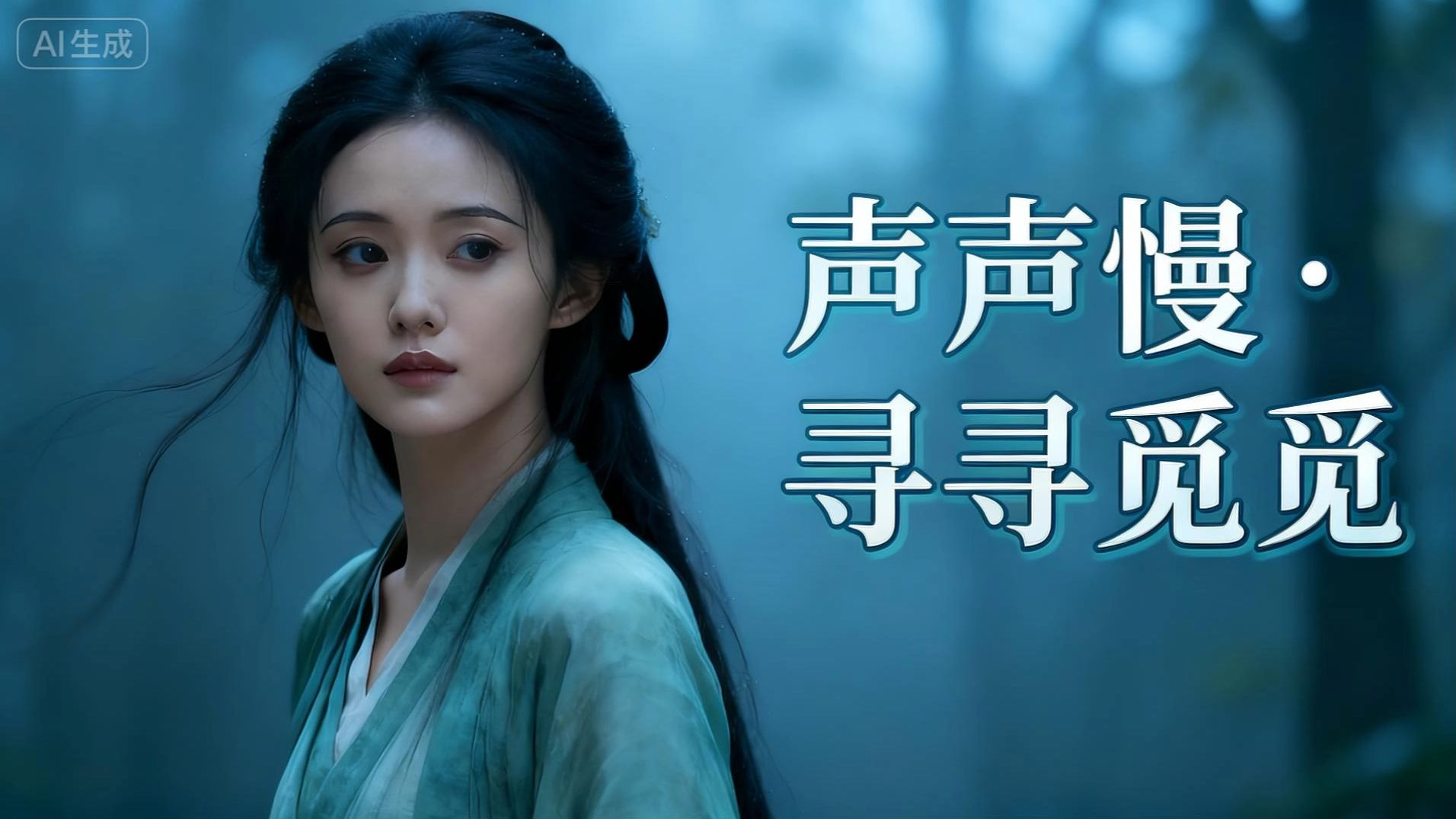 "三杯两盏淡酒" 的愁,全在诗词中缠成孤影《声声慢》