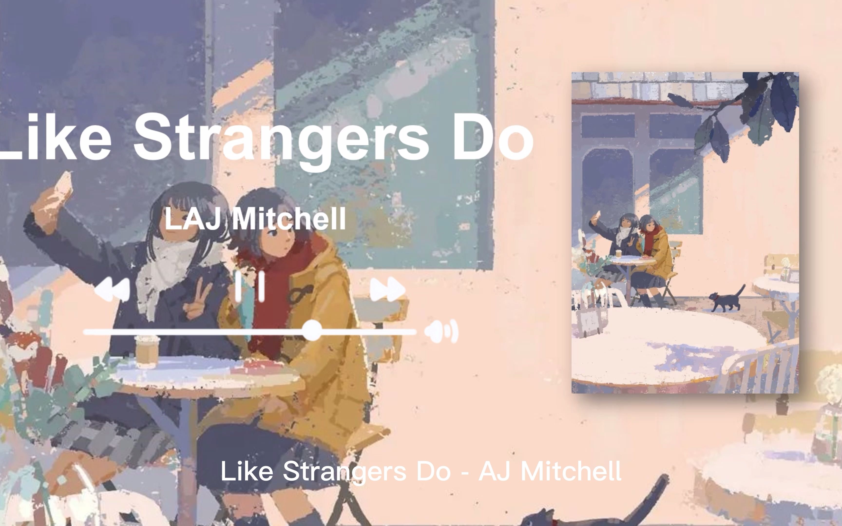 [图]日推歌单|《Like strangers do》|“如果我们没有在一起，我们会如何”|好听上口哟