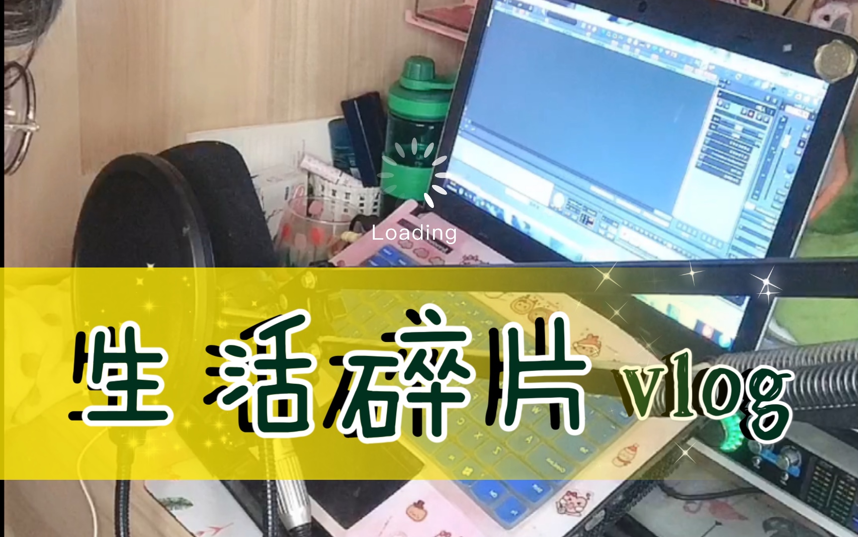 【兼职配音员】一位兼职配音员家中的日常vlog哔哩哔哩bilibili