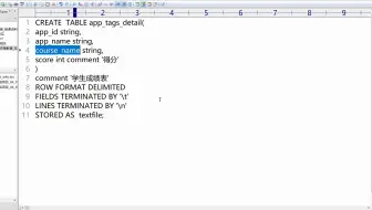 hive从入门到实战-2021版-APP热点挖掘项目02-完成搭建项目组织结构及表创建完成