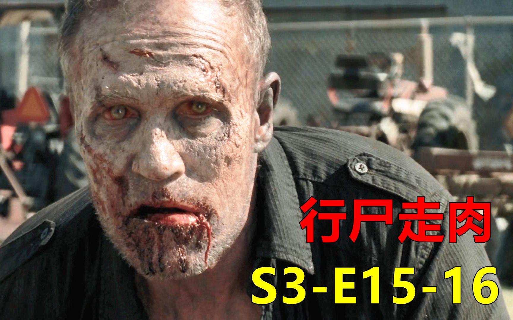 变成了丧尸,这一幕挺让人心酸的,美剧《行尸走肉》第三季大结局