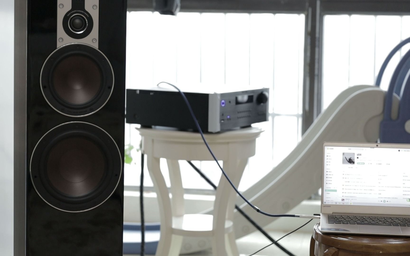 kokia-ave maria 尝试30度内凹摆放,人声变得更加紧实,但是声场缩减