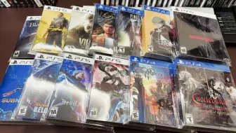 【PS4/PS5/XBOX定制游戏封面与保护壳】恶魔城安魂曲/王国之心3/猎天使魔女&完全征服/鬼泣5/深海迷航零度之下/杀手3/饿狼传说/最终幻想10
