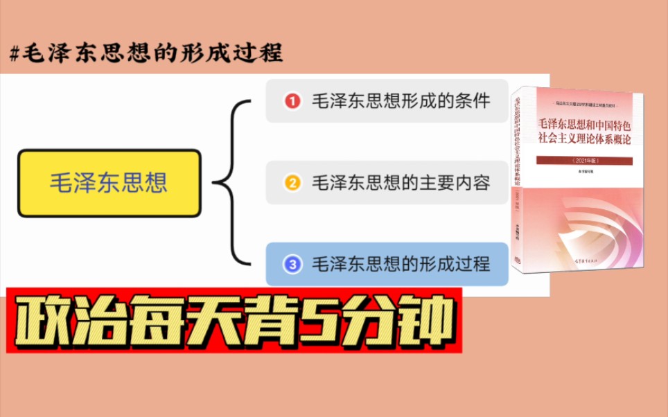 《专升本政治考点背诵》【专升本政治核心考点第2天】专升本政治大学期末考试毛中特毛概专升本冲刺复习核心知识点背诵冲刺背诵专升本政治专升本政治...