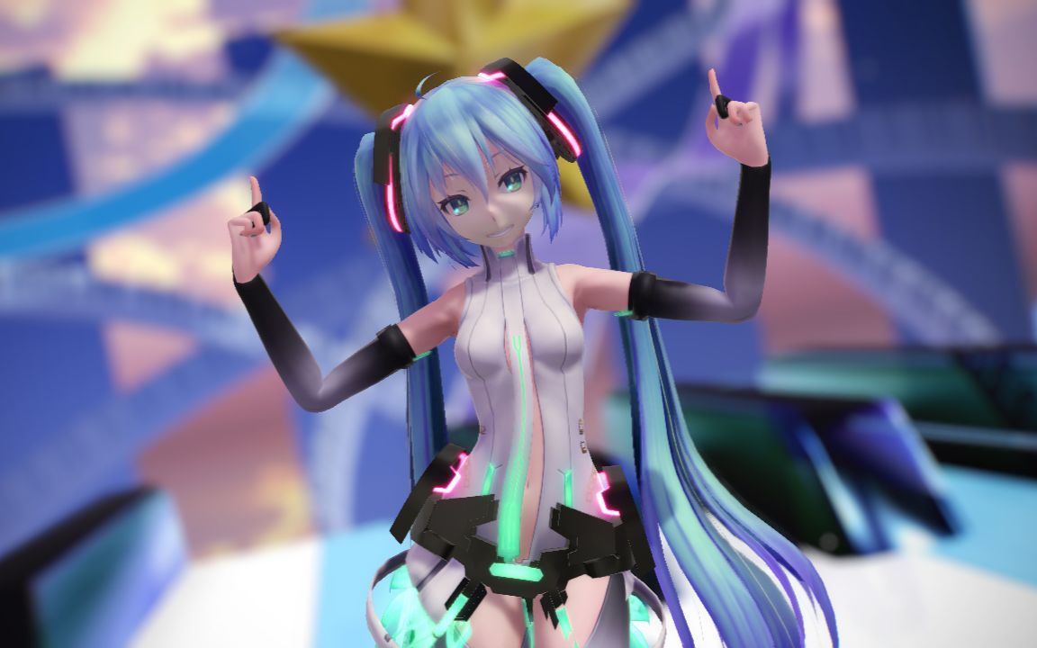 初音格斗MMD图片