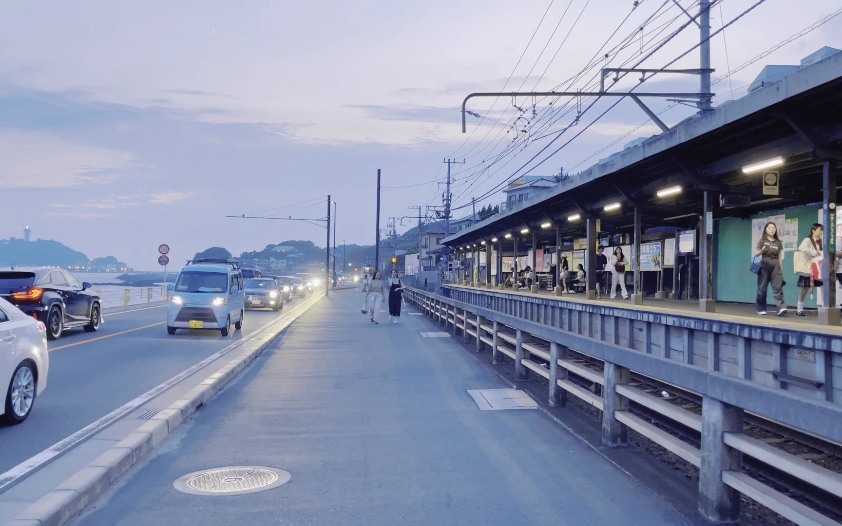 【4khdr】漫步神奈川江之岛 镰仓高校前