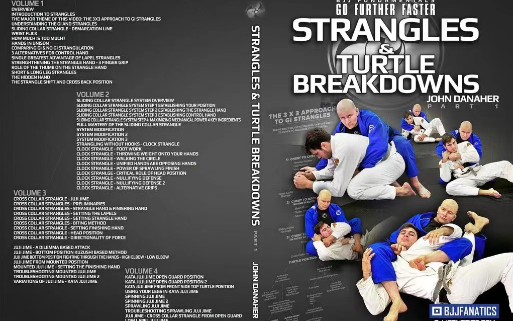 Strangles & Turtle Breakdowns: BJJ Fundamentals  Go Further Faster By John Dana哔哩哔哩bilibili