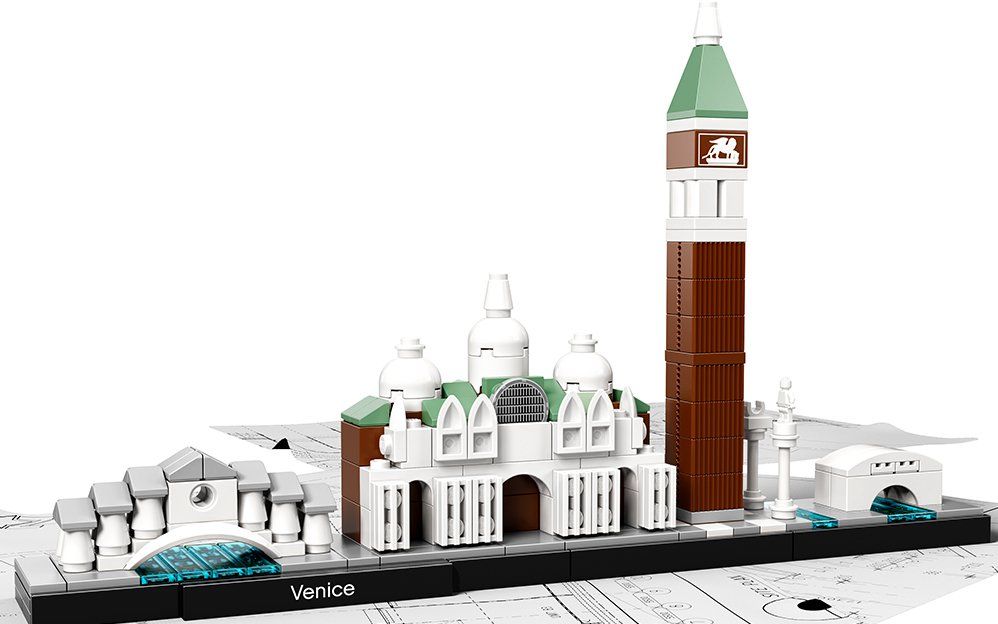 乐高lego 21026 建筑系列 威尼斯街景 拼搭搬砖视频_哔哩哔哩 (゜-゜)