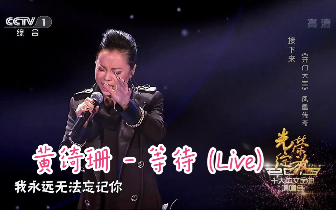 黃綺珊 - 等待 (live) 超清現場