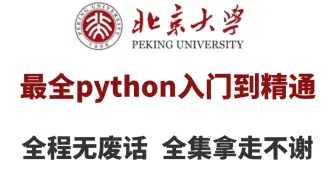 【整整500集】北京大学最新讲完的Python教程-零基础入门到精通全套教程，全程干货无废话，这还学不会，我退出IT界！数据挖掘-数据可视化