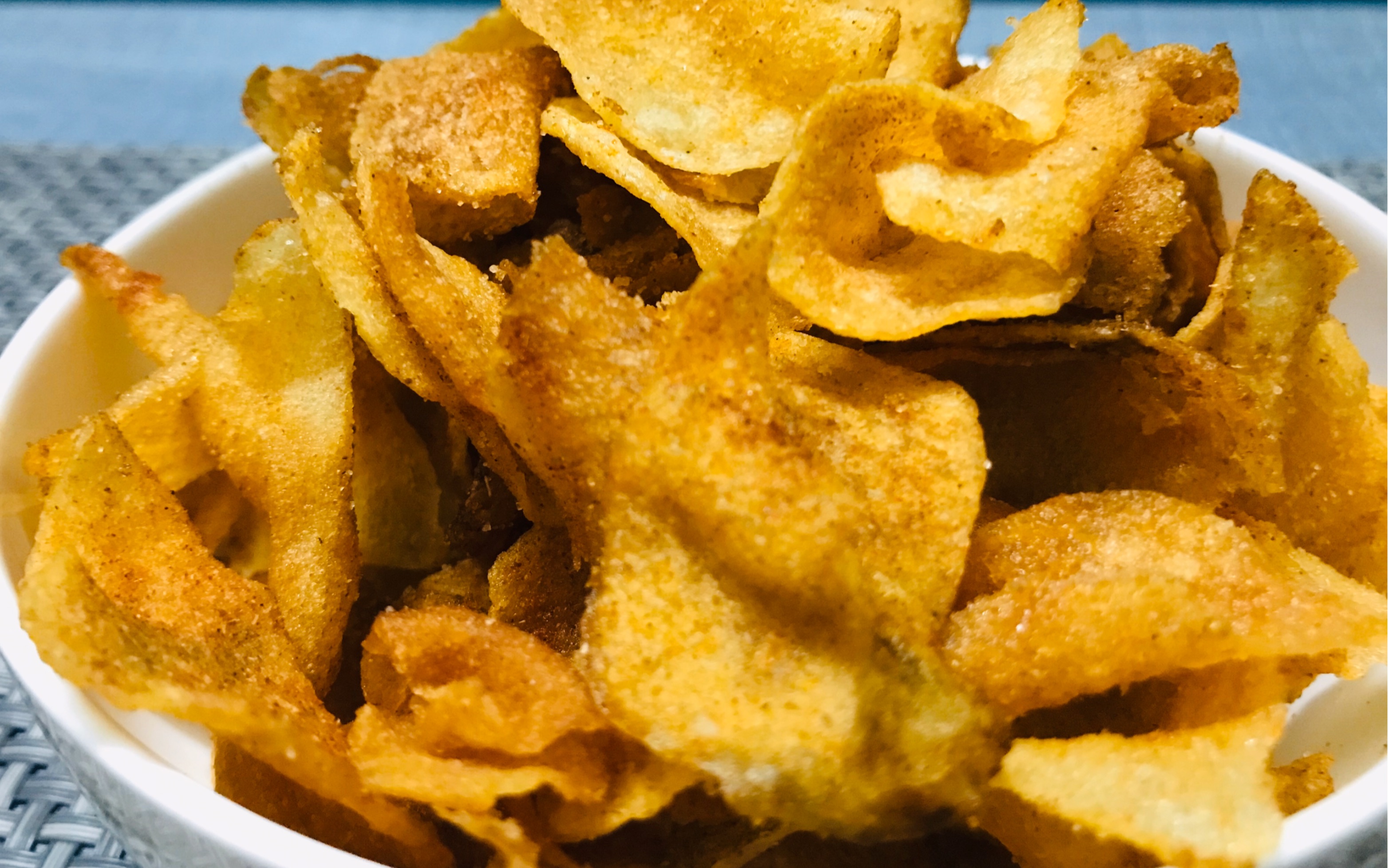 追剧小零食,自制嘎嘣脆薯片_哔哩哔哩 (゜-゜)つロ 干杯~-bilibili