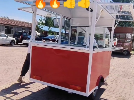 三轮摆摊车三轮餐车