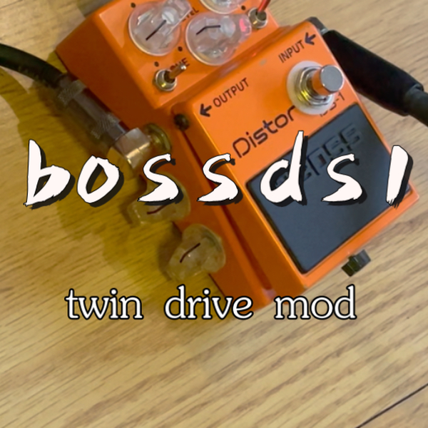 boss ds1 twin drive mod 效果器音色试听_哔哩哔哩_bilibili