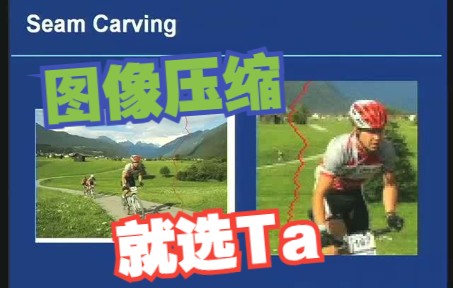 图像压缩算法Seam Carving(接缝裁剪)英文公开课哔哩哔哩bilibili