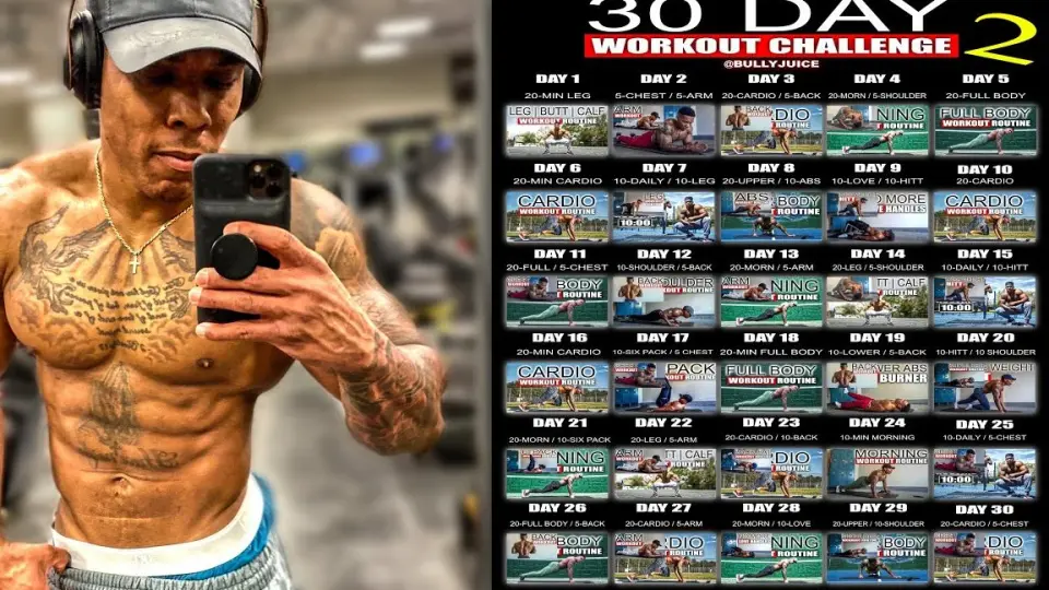 Bullyjuice 5 minute online chest workout