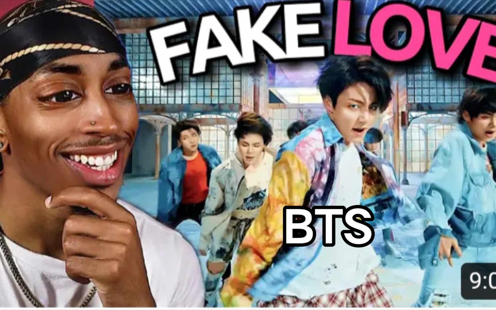 reaction* bts - fake love