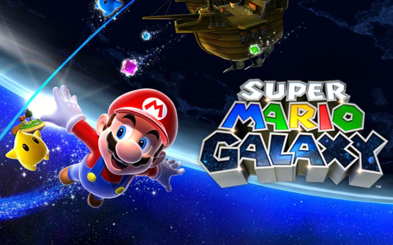 [图]【夜光云】《马里奥银河》Wii实机娱乐解说 (Super Mario Galaxy，2007年，WII平台)