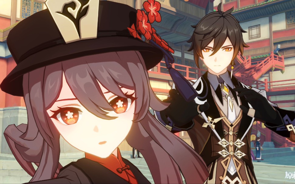 钟离胡桃40s抬走!_哔哩哔哩bilibili_实况