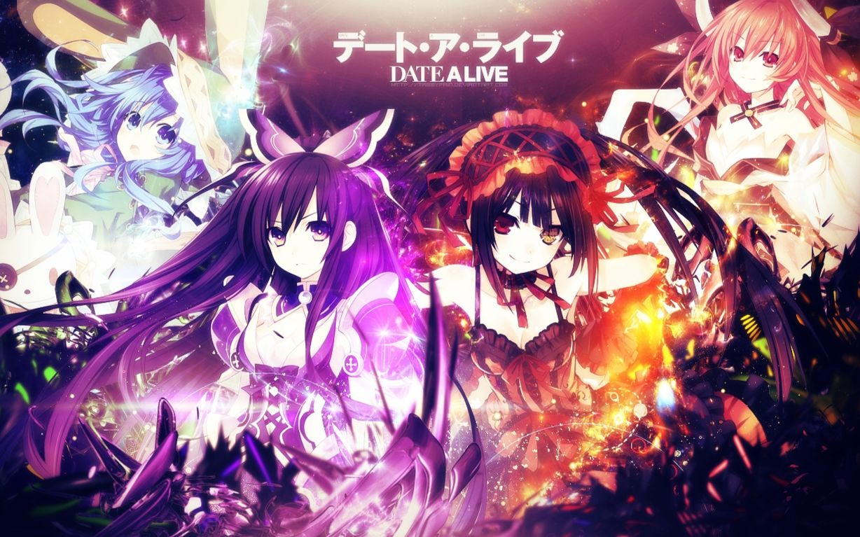 当夜刀神十香和时崎狂三出现在最终幻想