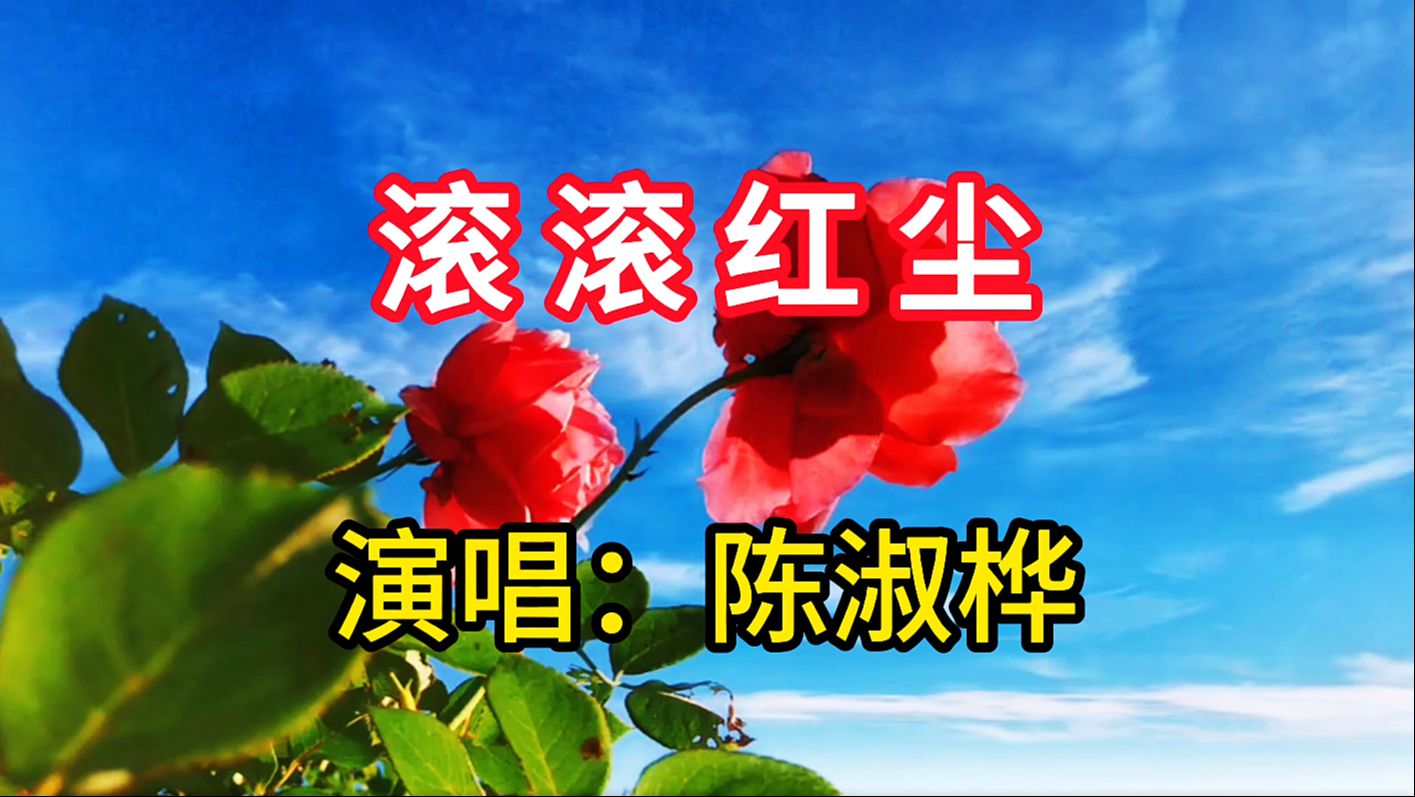 陈淑桦演唱《滚滚红尘》,独树一帜的歌声自然流畅,令人耳目一新哔哩哔哩bilibili