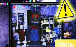 [图]（搬运）老邦尼在坎迪的五夜惊魂中 Withered Bonnie in Five Nights at Candys