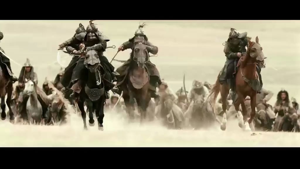 蒙古骑兵冲锋图片