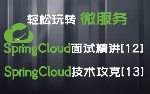 Tải video: 玩转“微服务”：SpringCloud从入门 →入坟，面试精讲[12] →技术攻克[13]！