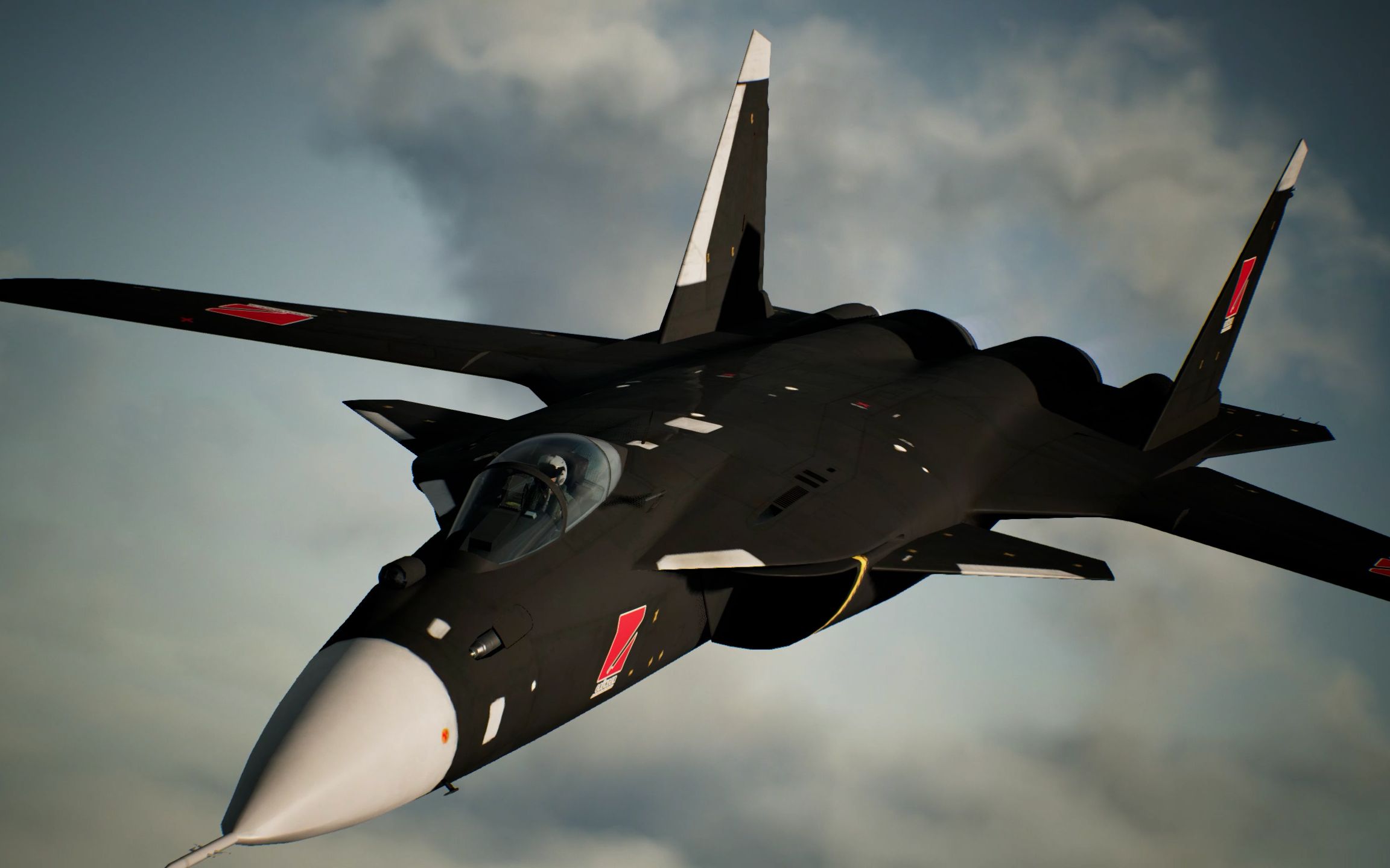 皇牌空战7苏47打击地面目标追击超高速飞行物