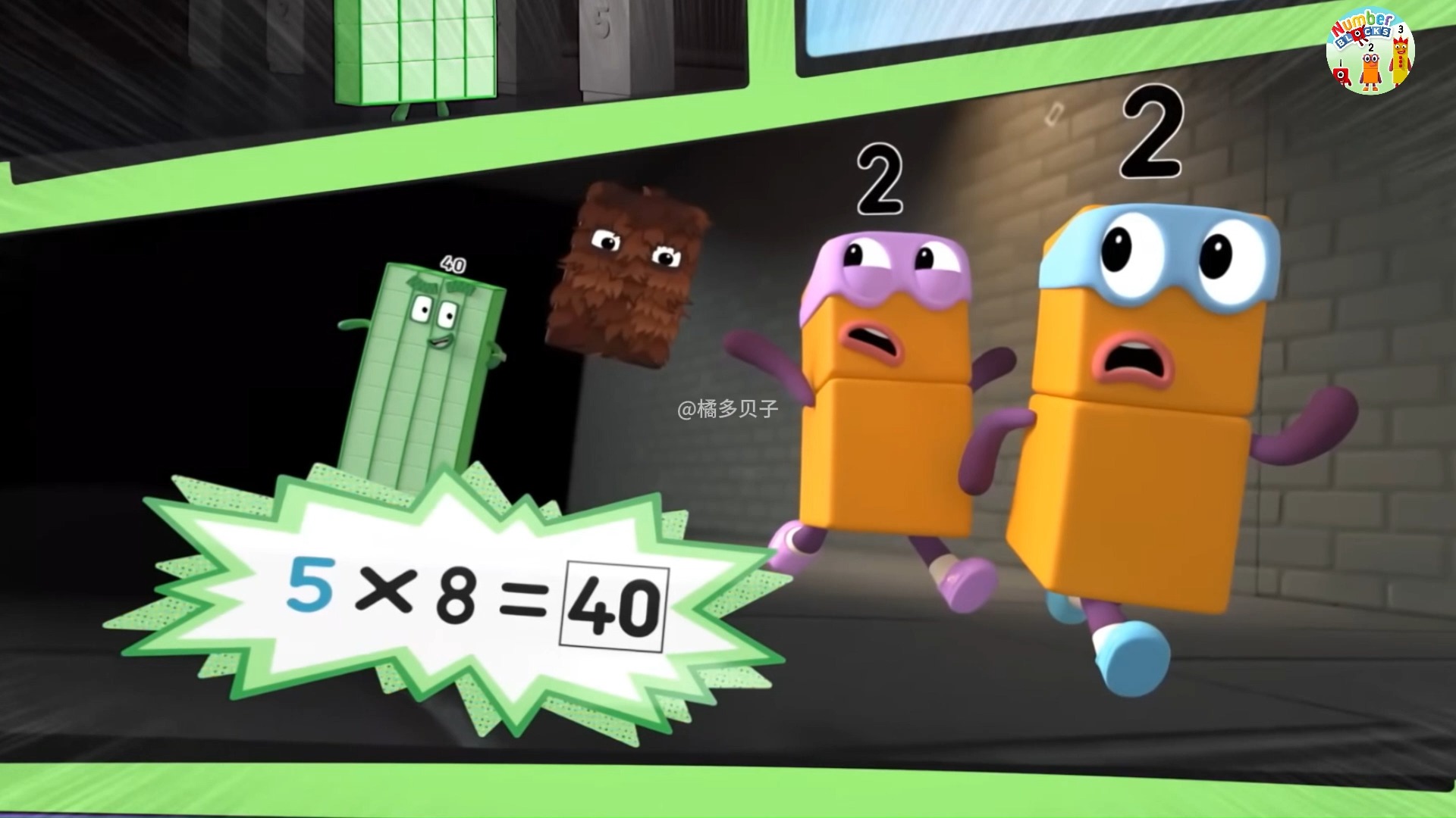 [图]Super Eights Assemble 数字积木第七季 S7 E11小学数学乘法口诀 Numberblocks‬