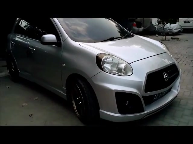 玛驰 Nissan March K13 Custom Body Kit哔哩哔哩bilibili