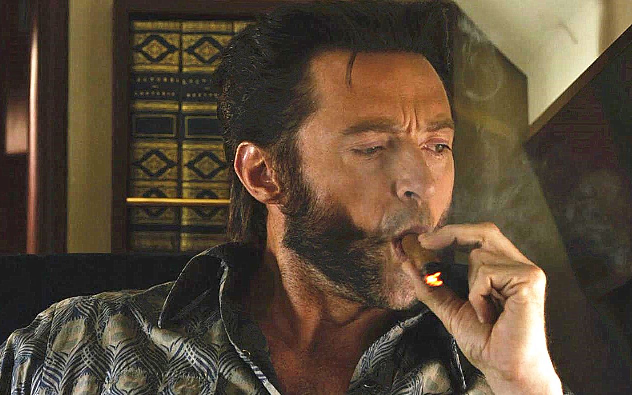 活动作品金刚狼就算世界末日也不影响老子抽雪茄