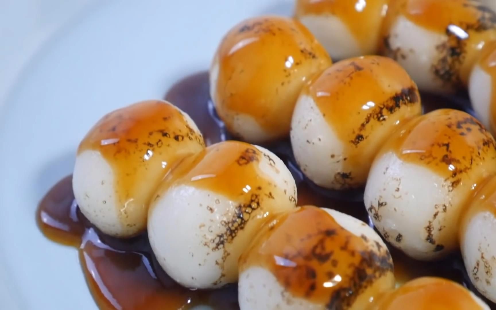日式团子[japanese mitarashi dango recipe] [hercooking]