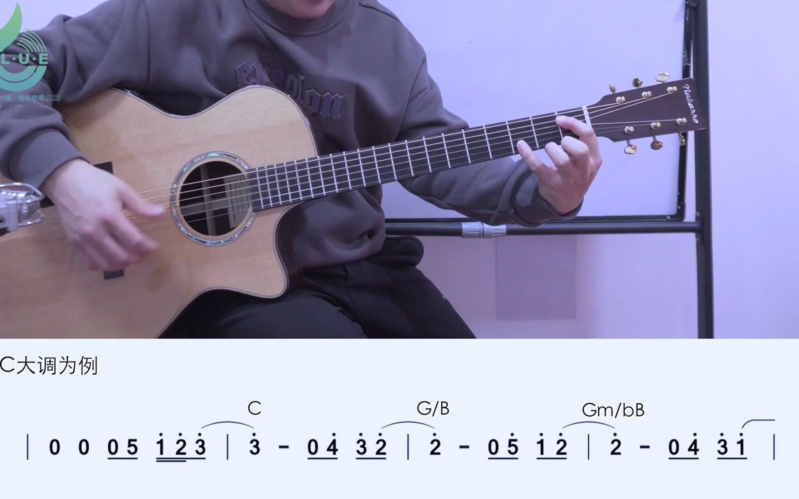 一诺吉他系统【高阶课程】 .给旋律配不同的和声