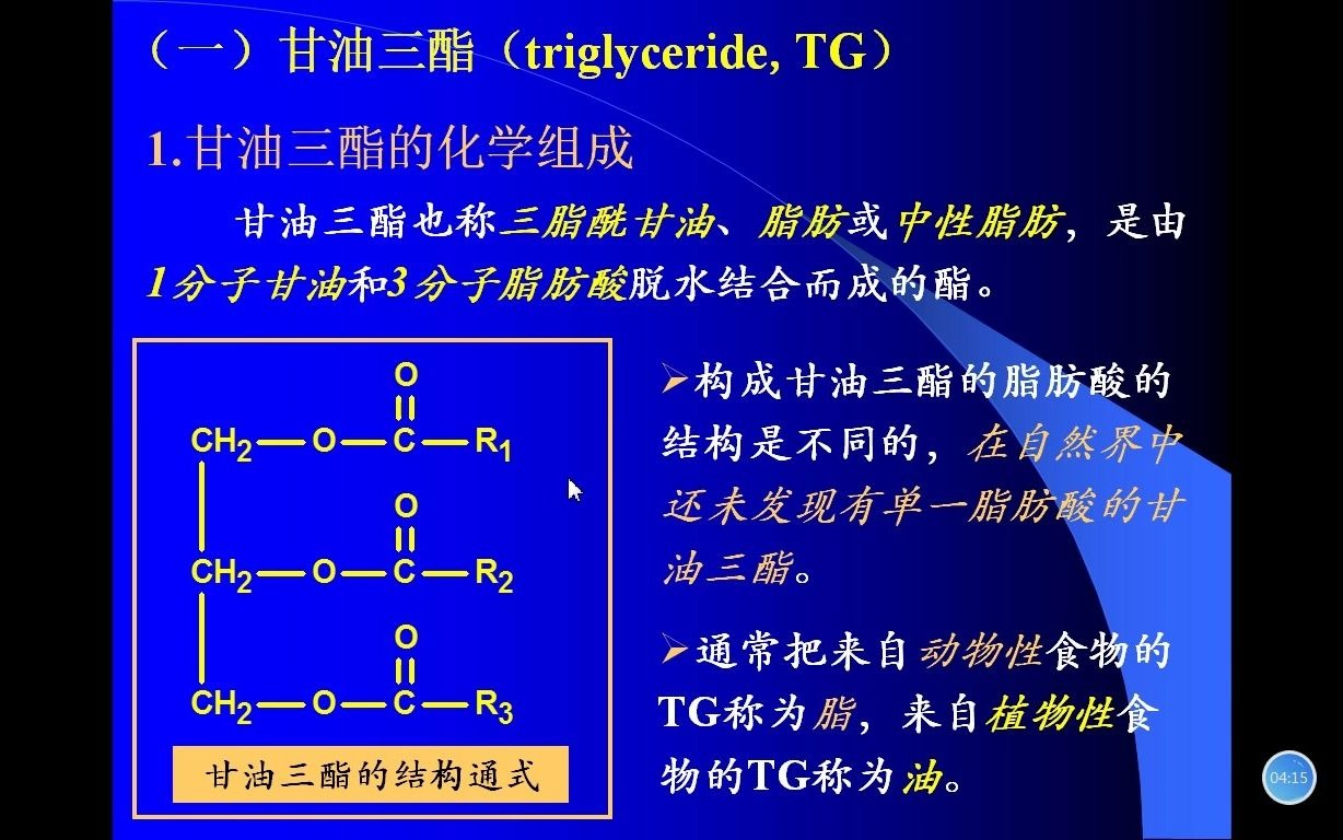 营养学基础脂类第一讲哔哩哔哩bilibili